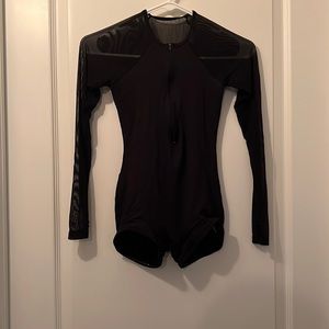 Black Natalie Dancewear Leotard